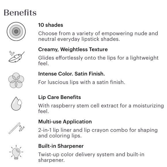 💗ZOEVA’s Powerful Lip Twist Liner Lipstick Nude - Picture 7 of 8